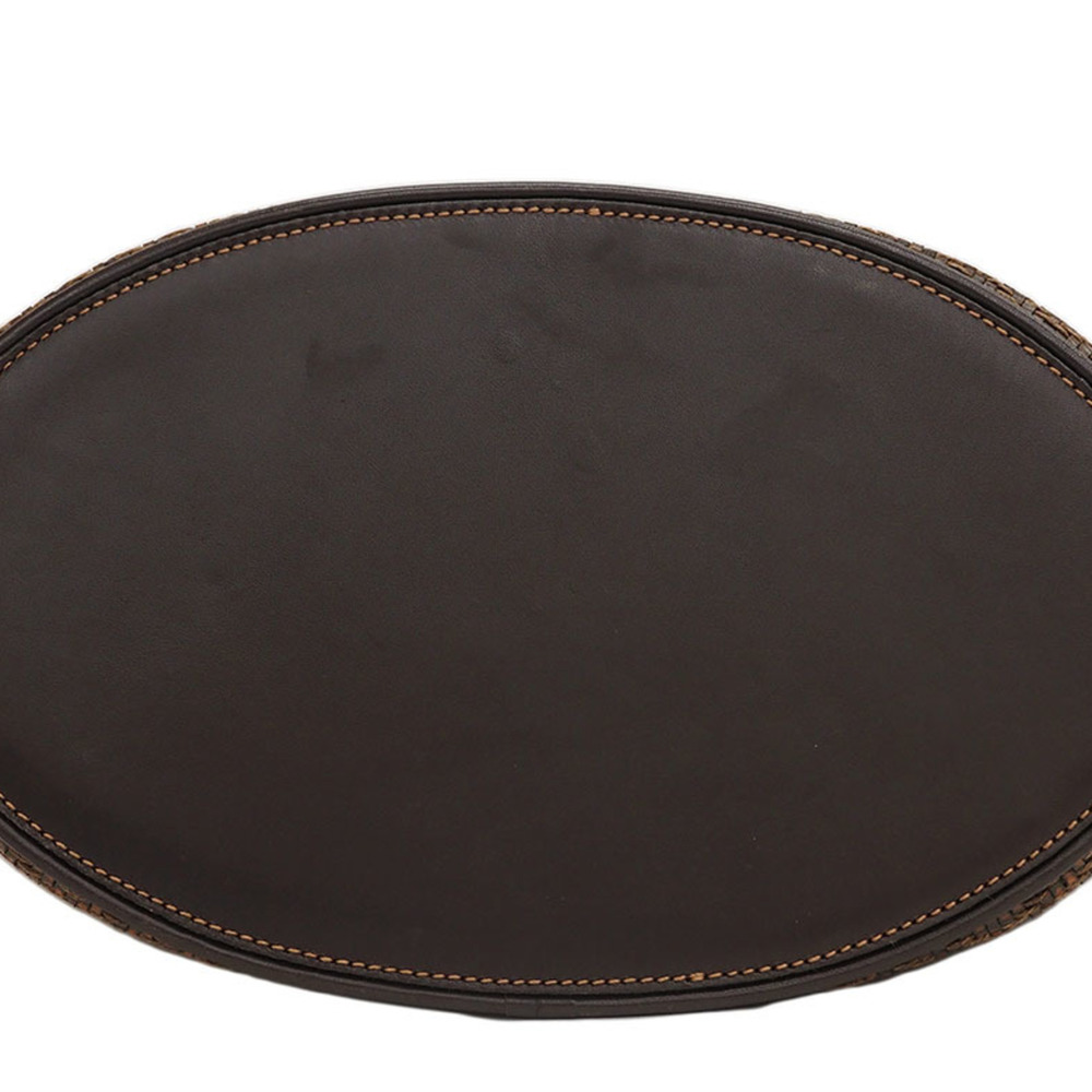 LOEWE Tote Bag Braided Basket Bucket Brown Leather Ladies - Picture 3 of 10